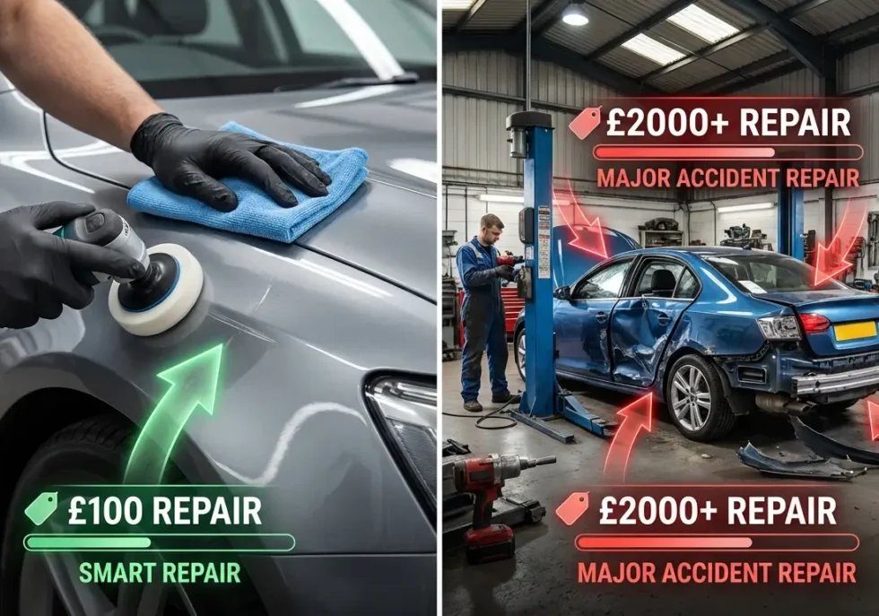 car body repair cost uk