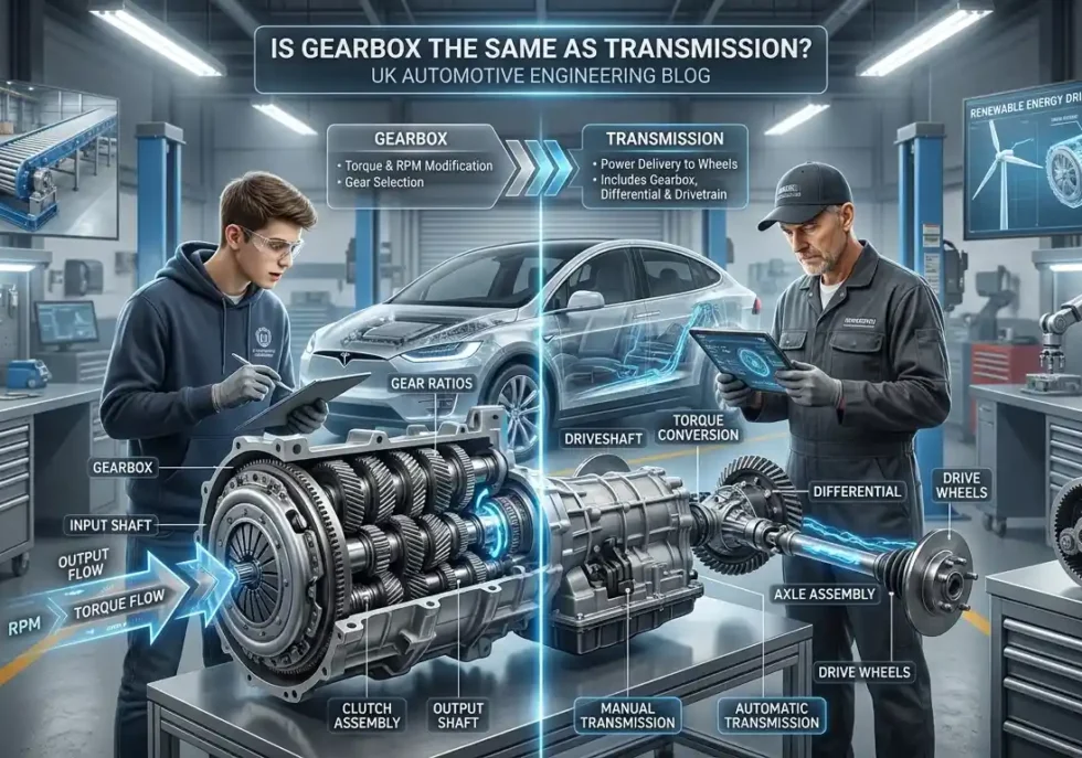Is Gearbox the Same as Transmission?
